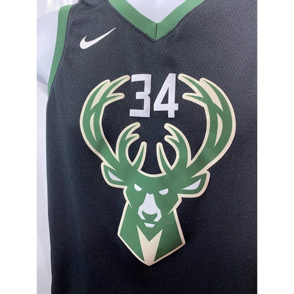 Milwaukee Bucks Antetokounmpo #34 Swingman Edition - Adult Medium - Picture 9 of 11